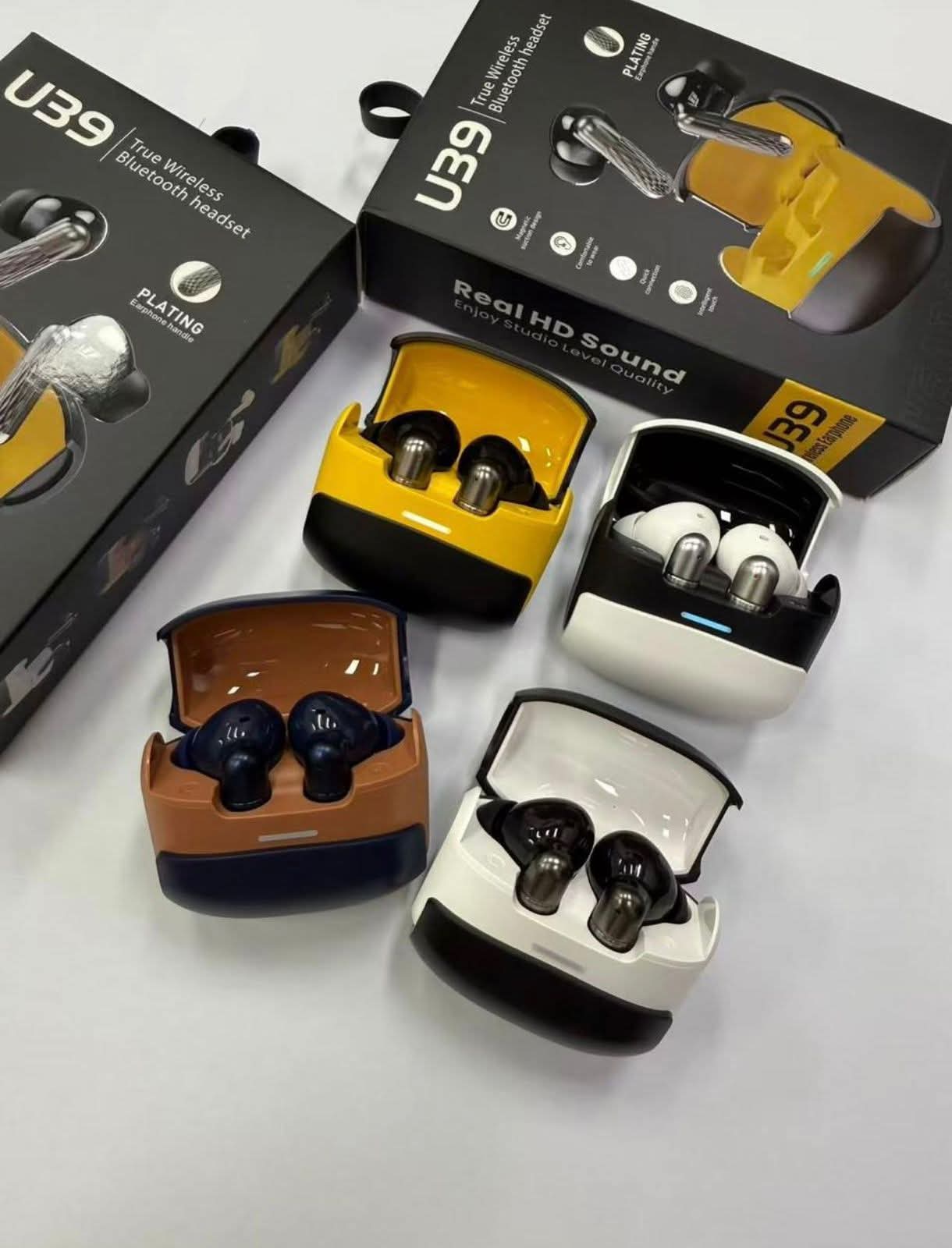 U39 Wireless Bluetooth Earbuds with Deep Bass and HD Sound
