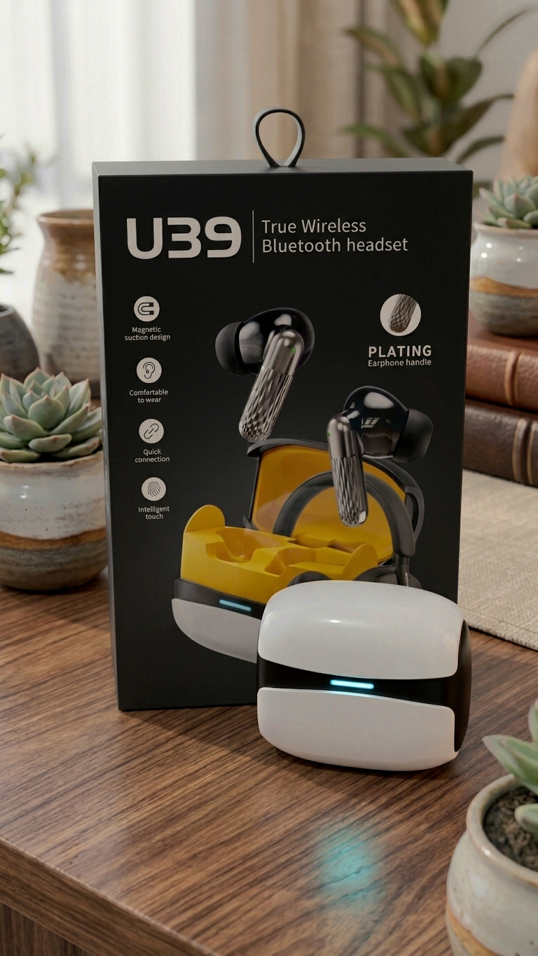 U39 Wireless Bluetooth Earbuds with Charging Case