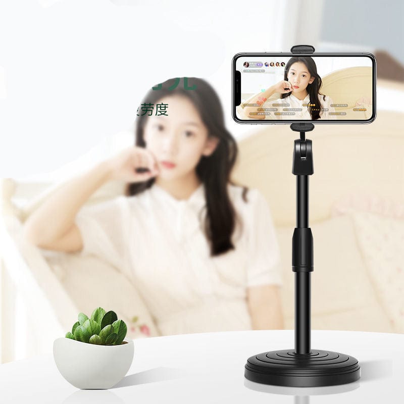 Adjustable Mobile Phone Stand with Flexible Gooseneck & Stable Base