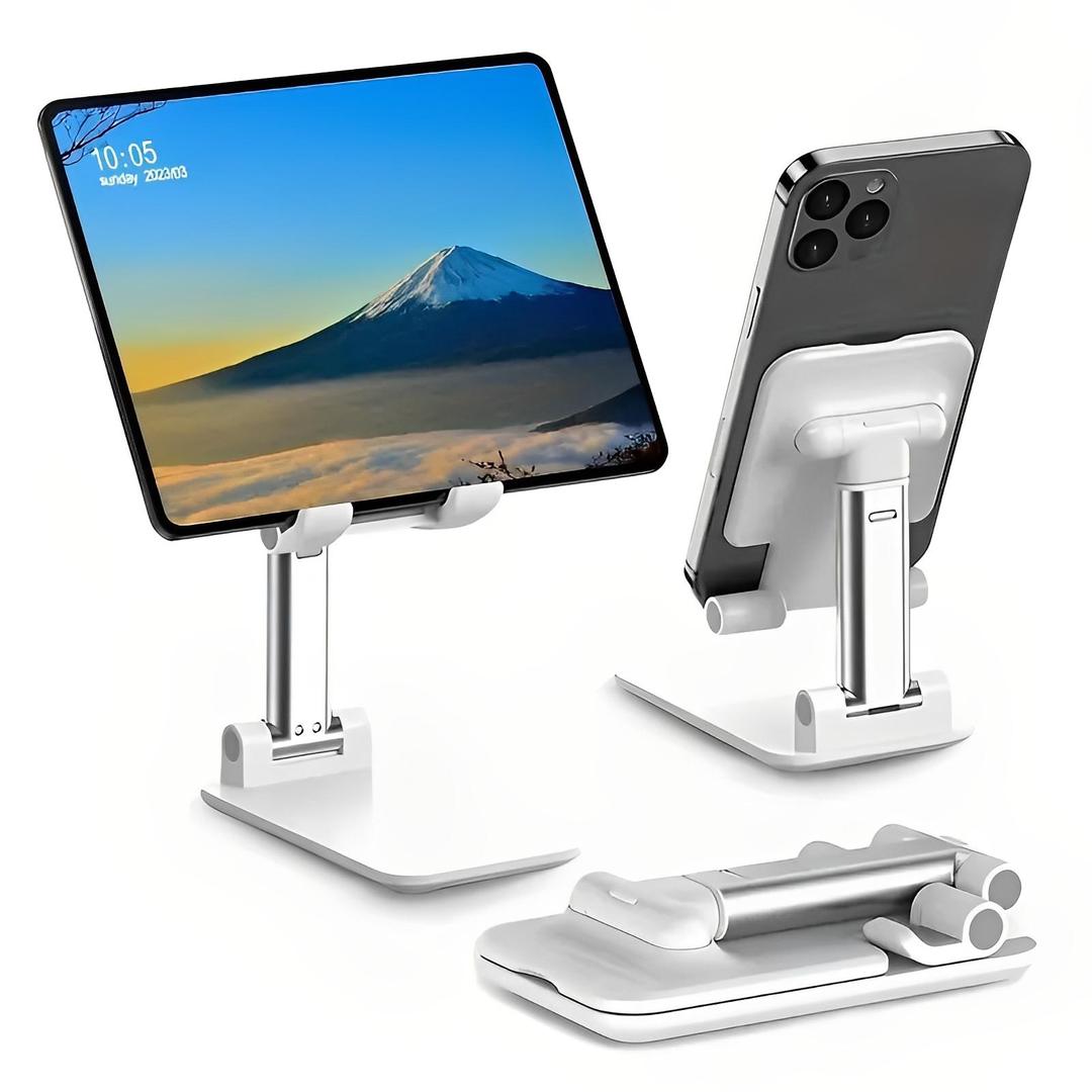 Premium Foldable Stand for Adjustable Mobile & Tablet Use