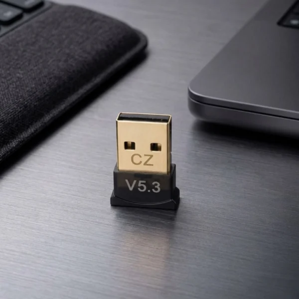 Mini Bluetooth 5.3 USB Dongle for Windows PCs
