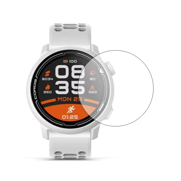 Tempered Glass Screen Protector for Coros PACE Smart Watches