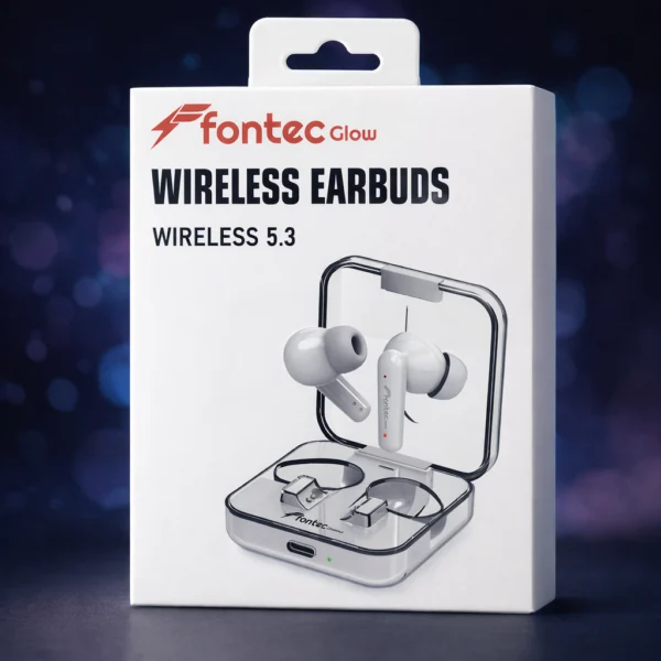 Fontec Glow Wireless Earbuds with ENC & Gaming Mode