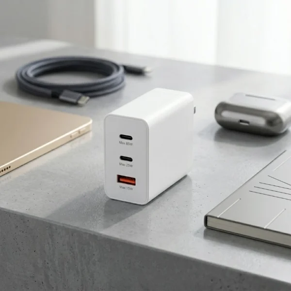 Samsung 65W Original Adapter with PD and USB Quick Charge