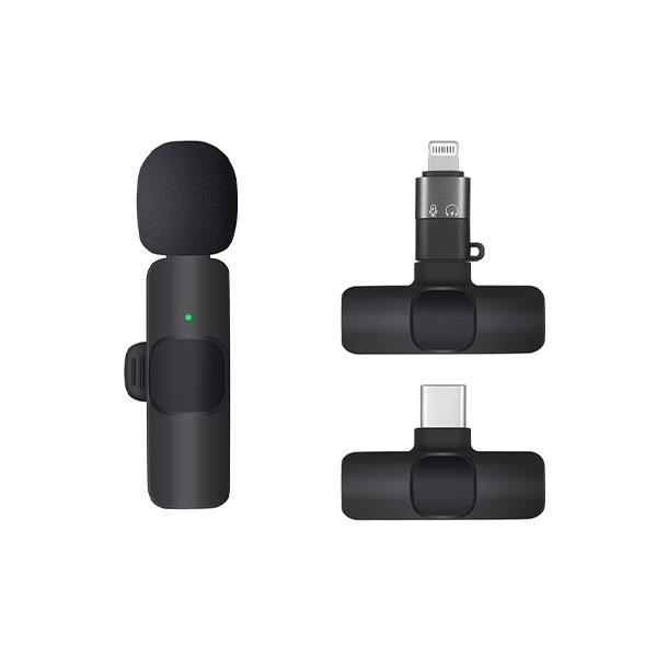 K9 Wireless Microphone for iPhone, Android & Type-C Devices