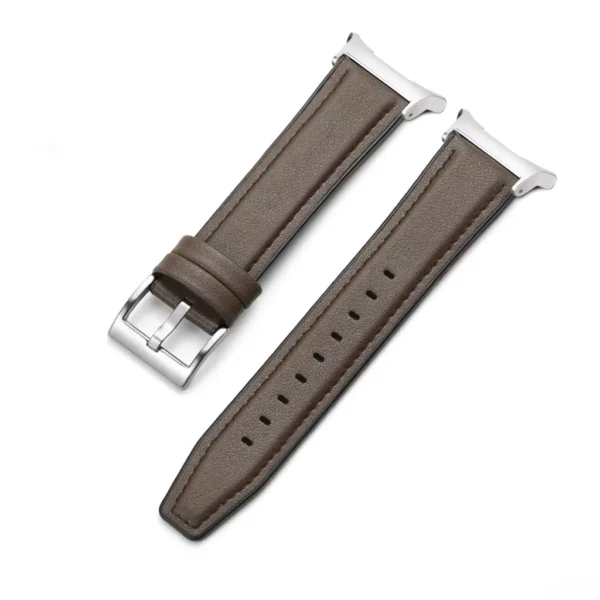 Leather Silicone Hybrid Strap for Samsung Galaxy Ultra Watch