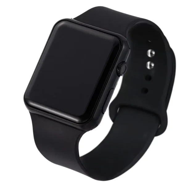 Unisex Digital LED Sports Watch with Silicone Strap
