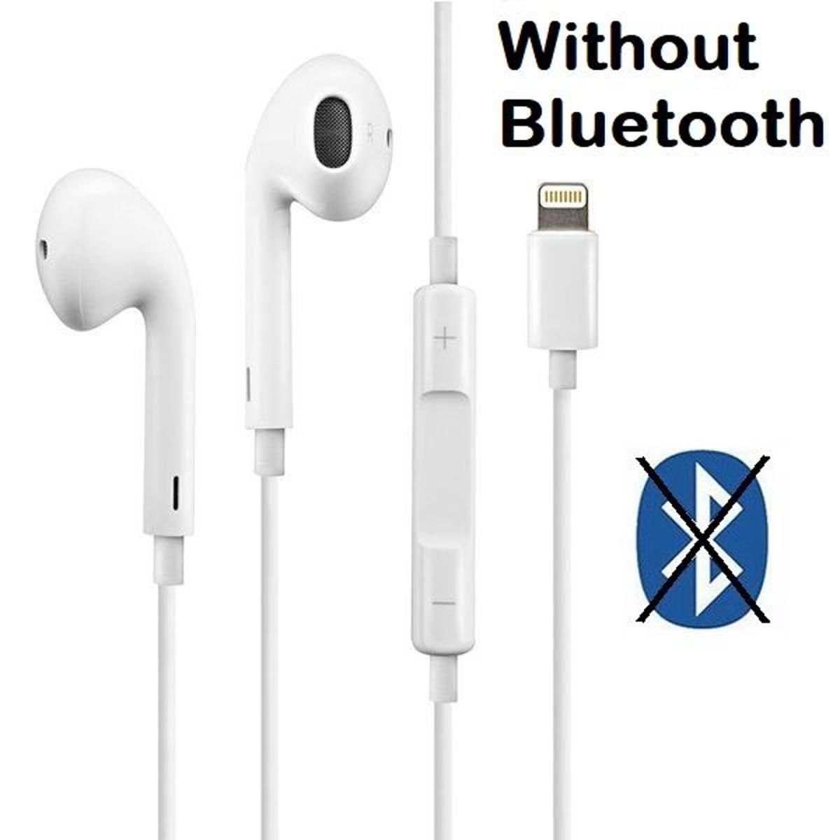 iPhone Lightning Wired Earphones with Mic & Controls