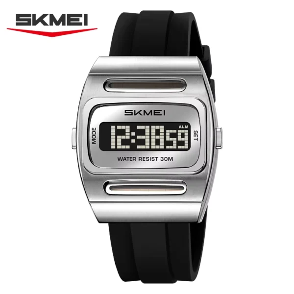 Skmei 2563 Men's Digital Watch with Alarm & Solar Power