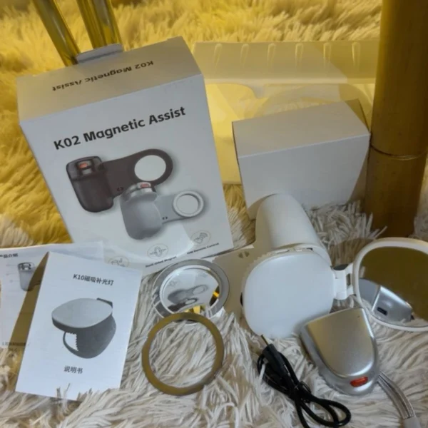 K02 Vlogging Kit with Tripod, Mic & LED Light for Mobile Videos