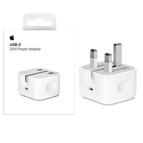 Apple 20W USB-C Power Adapter with 3-Pin Plug NFC