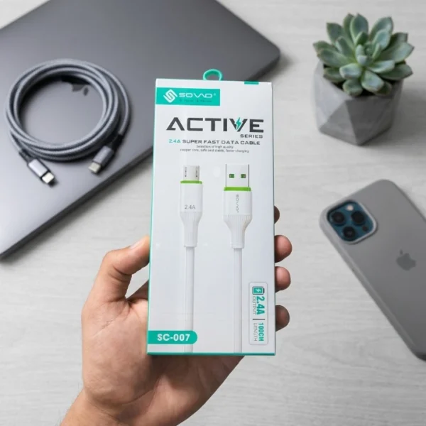 SOVO Fast Charging Micro USB Cable for Android Devices
