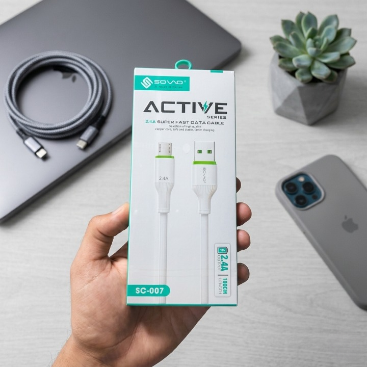 SOVO Fast Charging Micro USB Cable for Android Devices
