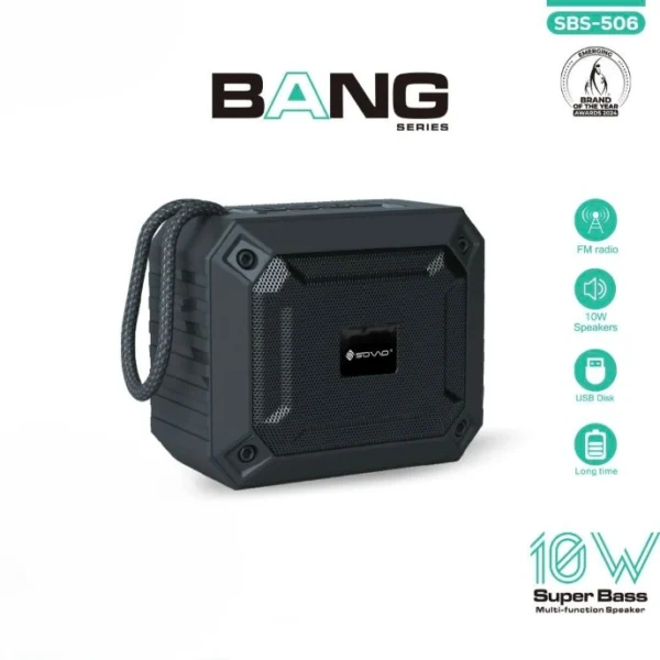 SOVO Bang SBS-506 Bluetooth Speaker with Powerful Bass