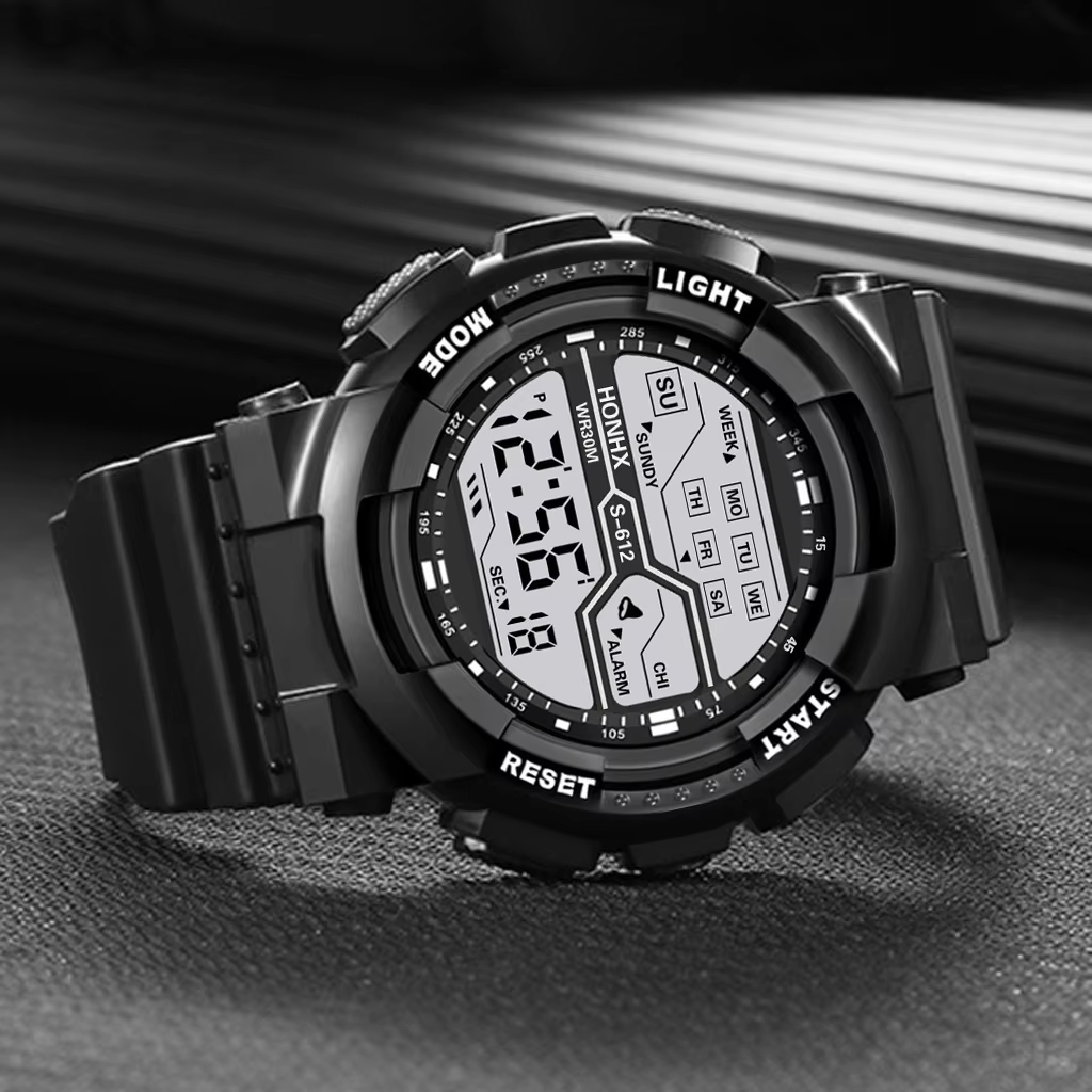 Multifunction Digital Outdoor Sport Men Watch LED product image