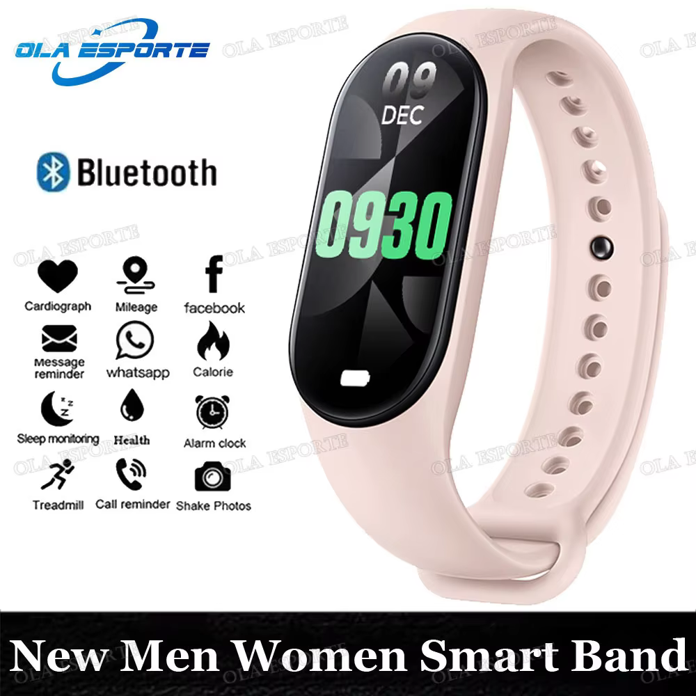 M7 Smart Band Fitness Tracker with Heart Rate Monitor