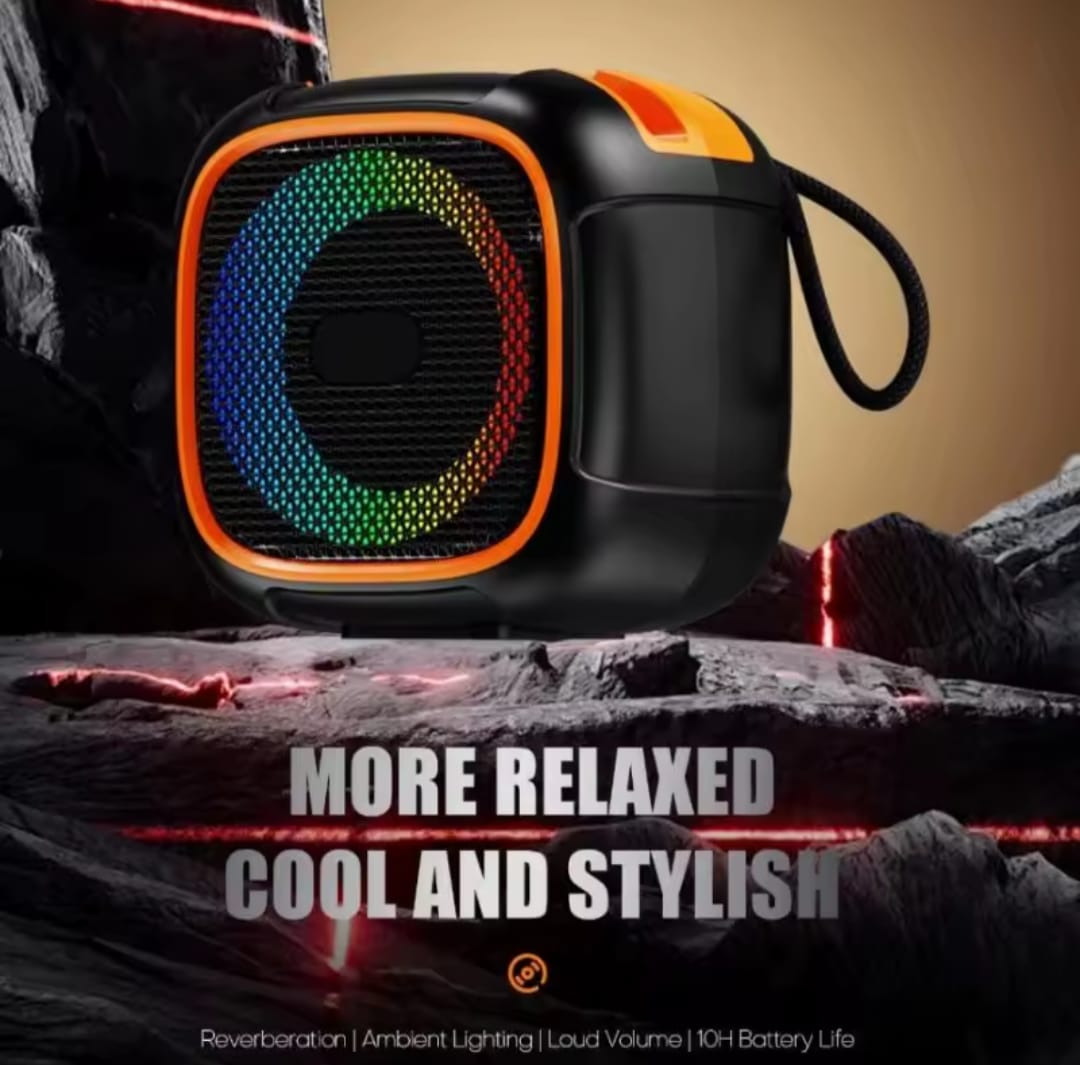 S11 Mini Bluetooth Speaker with Phone Holder & RGB Lights