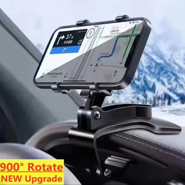 360° Rotatable Dashboard Phone Holder ABS Material