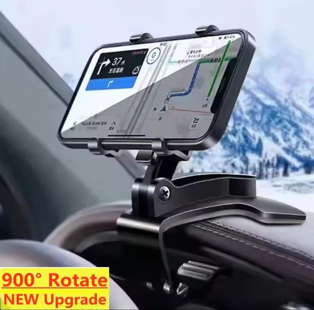 360° Rotatable Dashboard Phone Holder ABS Material