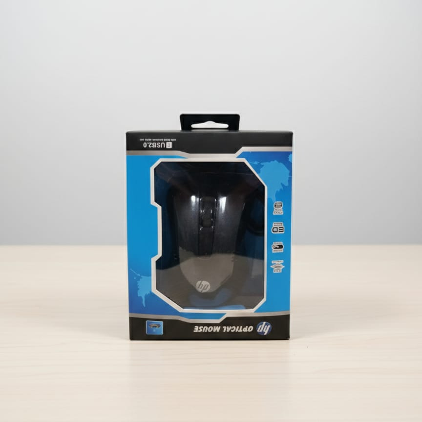HP Optical Mouse for Computer & Laptop Precise Control