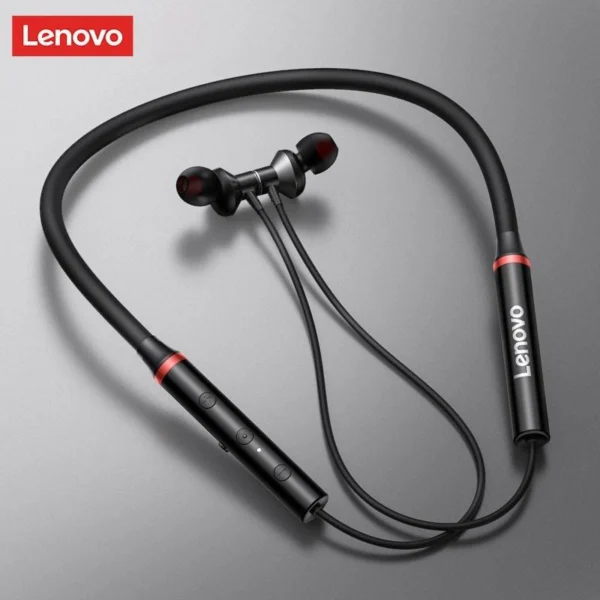 Lenovo Bluetooth Neckband 05 – Super Bass Wireless Earphones