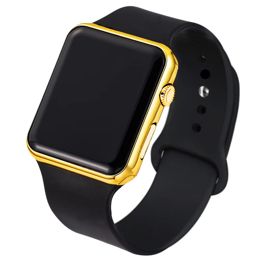 Fashion Square LED Digital Watch for Women and Men