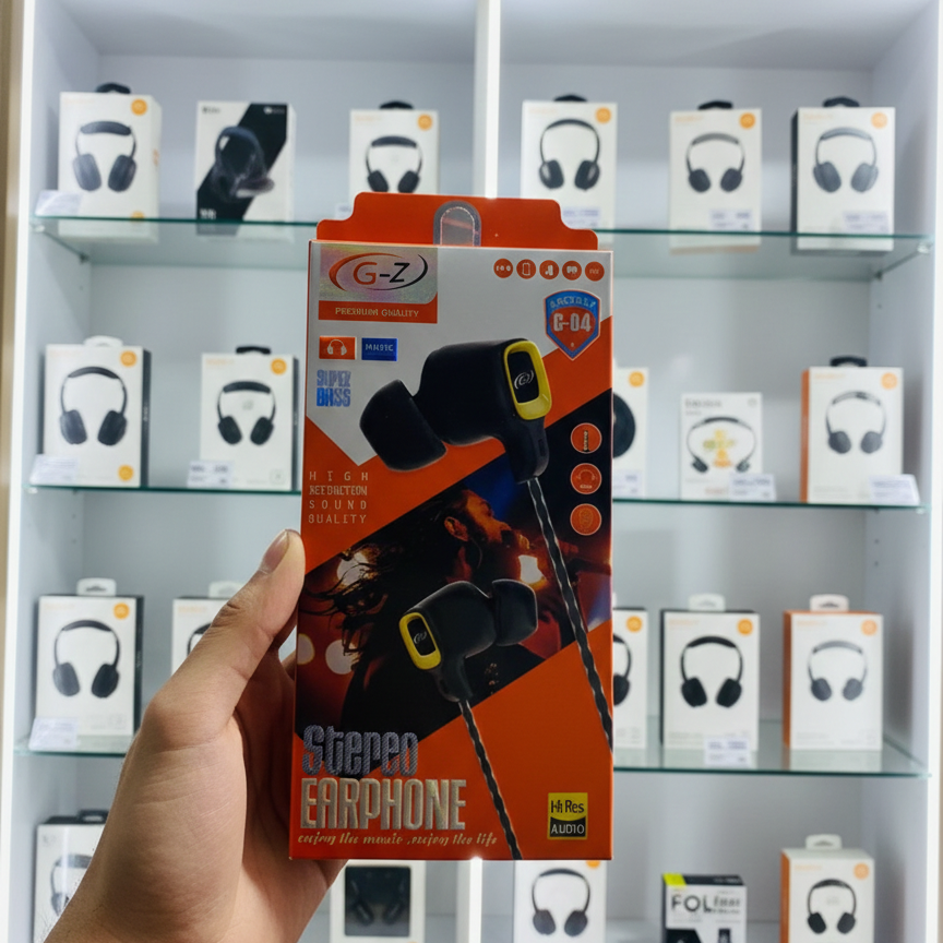 G-Z Mode G-04 Wired Stereo Earphones with 3.5mm Jack