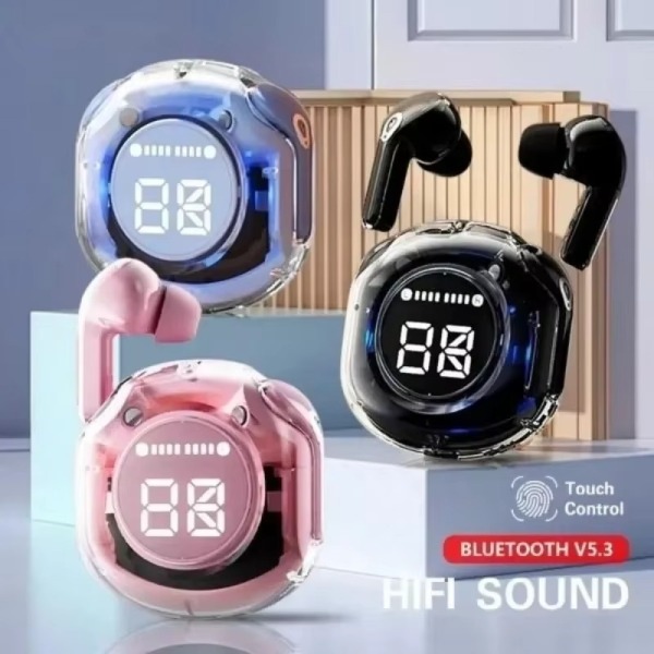 Air 39 Wireless Earbuds with Bluetooth 5.3 and Digital Display