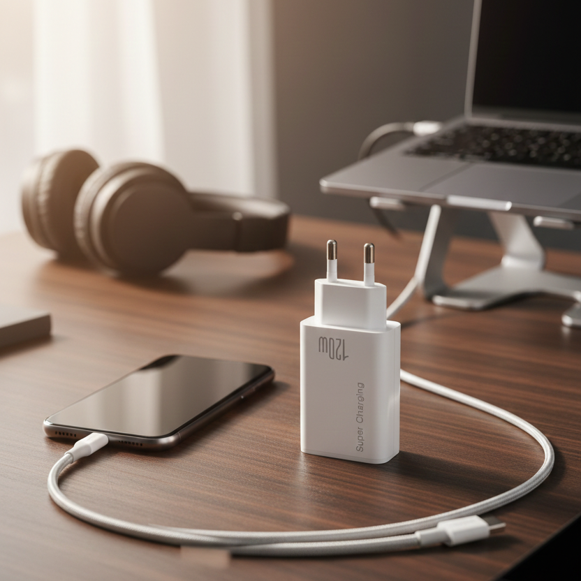 Mivora 120W Super Fast Charger Adapter - Durable and Reliable
