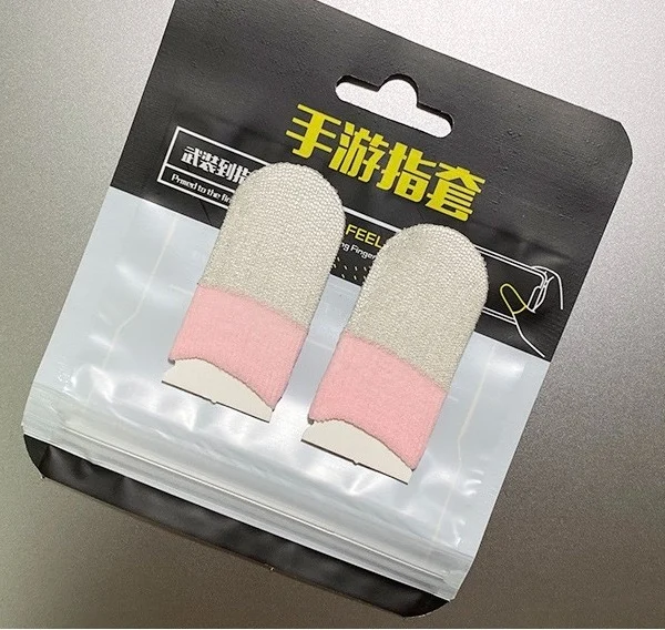 Pair of Sweat Proof Gaming Finger Sleeves for Mobile