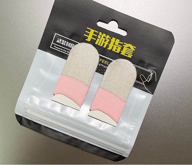 Pair of Sweat Proof Gaming Finger Sleeves for Mobile