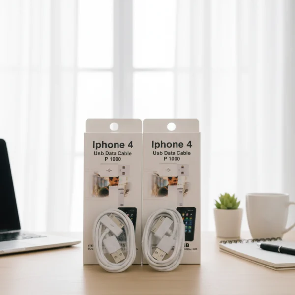 iPhone 4 USB Data Cable P 1000 Durable and Compact