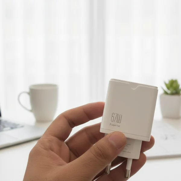 67W Superfast Charger Durable Compact High Speed Charging