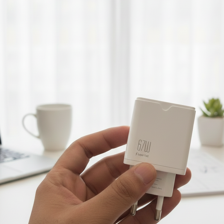 67W Superfast Charger Durable Compact High Speed Charging