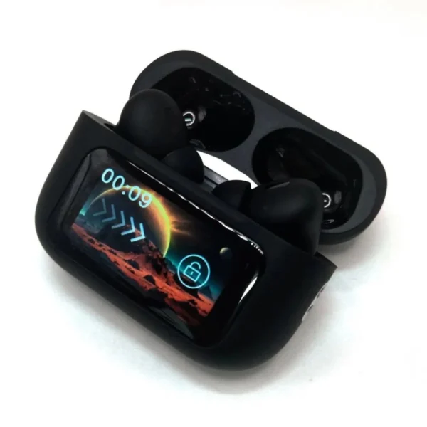 A9 Pro Wireless Earbuds with ANC and Smart Display