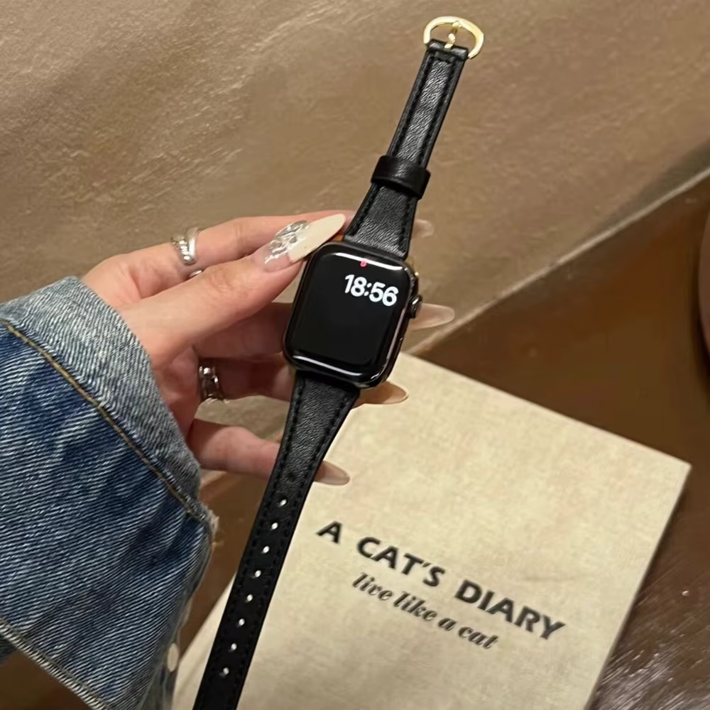 Slim Leather Loop Apple Watch Band for Women product image