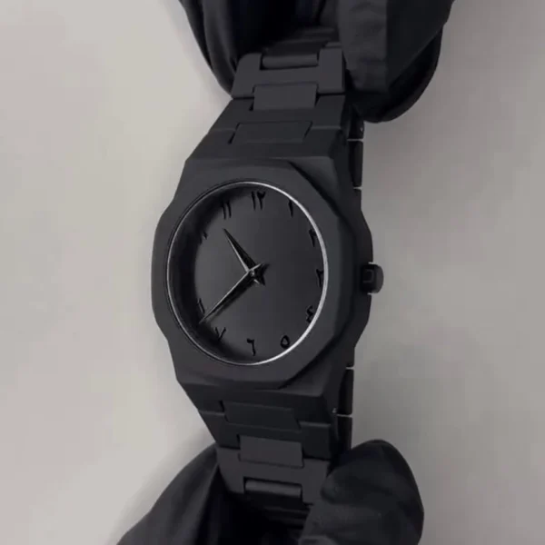 Full Black AURA Quartz Watch for Men & Boys