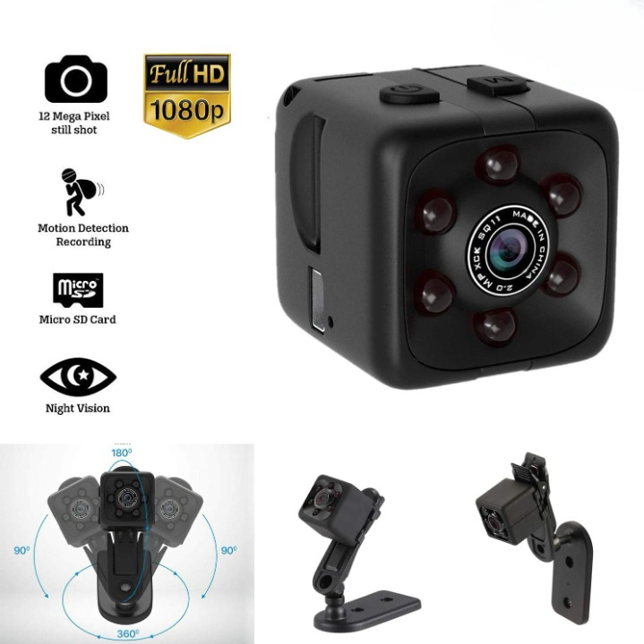 SQ6 Mini Spy Camera HD Portable with Night Vision