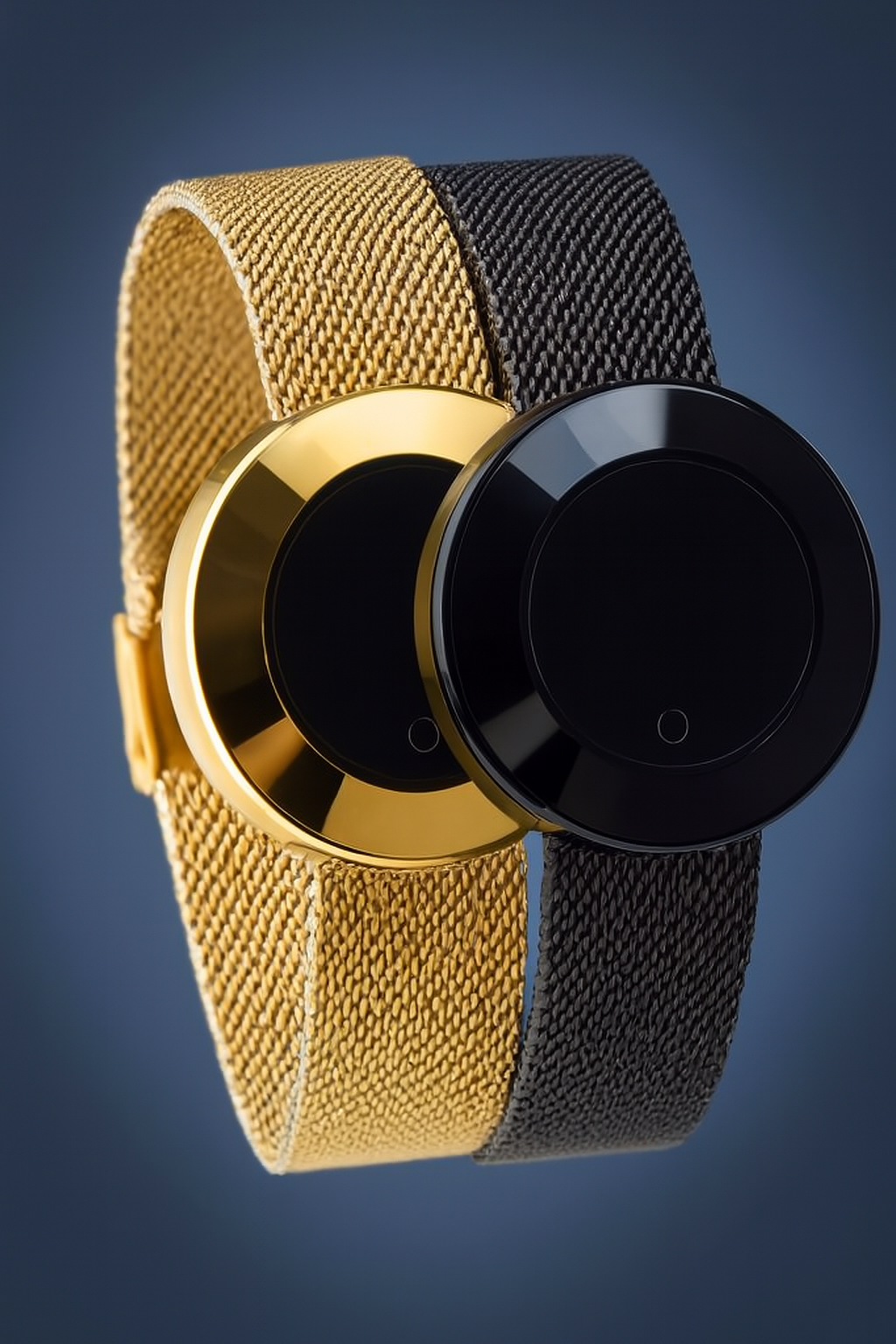 Ladies Smart Watch with Sleek Mesh Strap Stylish Design
