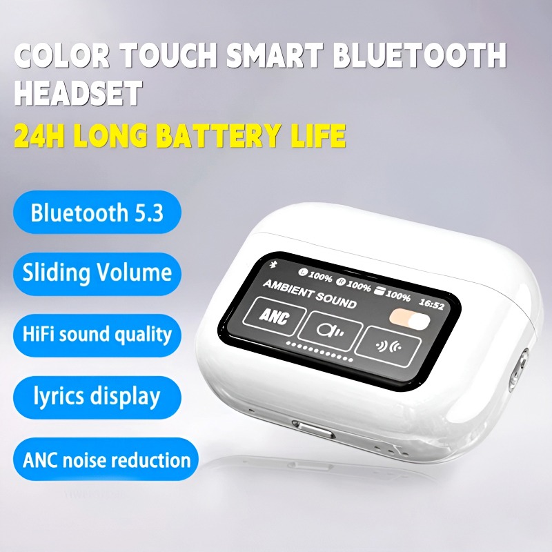 A9 Pro 2 Wireless Bluetooth Earbuds with ANC & ENC