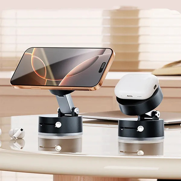 360° Magnetic Phone Holder with Strong Suction Mount