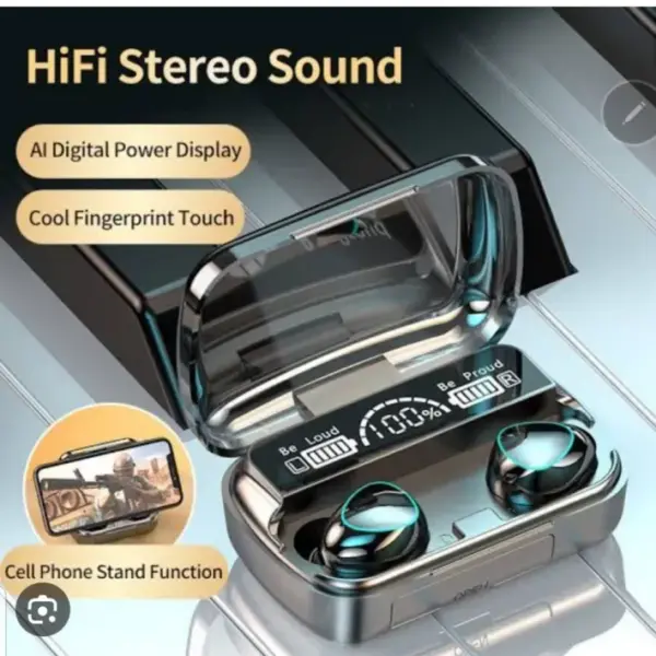 DaMix M10 Wireless Bluetooth Earbuds with Power Bank Case