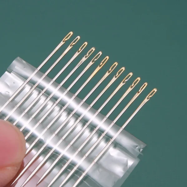Multi-Size Stainless Steel Side-Opening Darning Needles