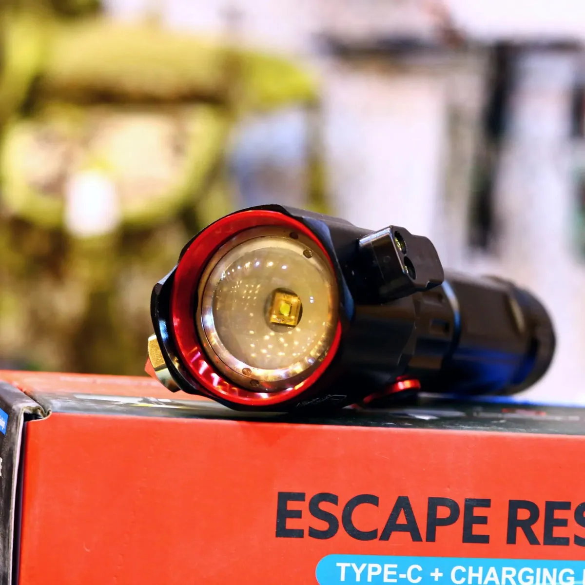 Rl-2210 Rechargeable LED Emergency Flashlight with Side Light