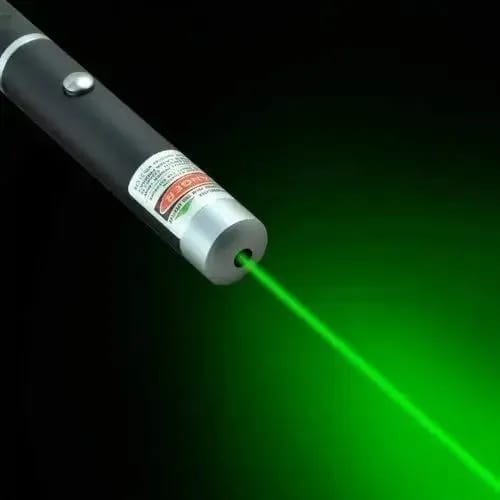 Green Multipurpose Laser Pointer Pen with Pattern Projection