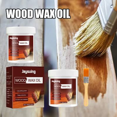 Wood Wax Oil for Furniture Natural Finish 100gm