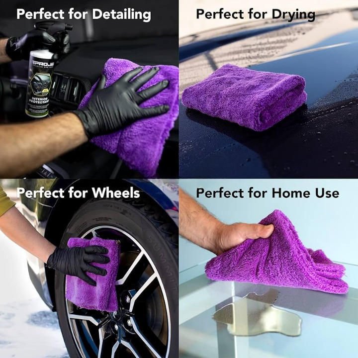 Premium Microfiber Car Cleaning Towel Super Soft Scratch-Free