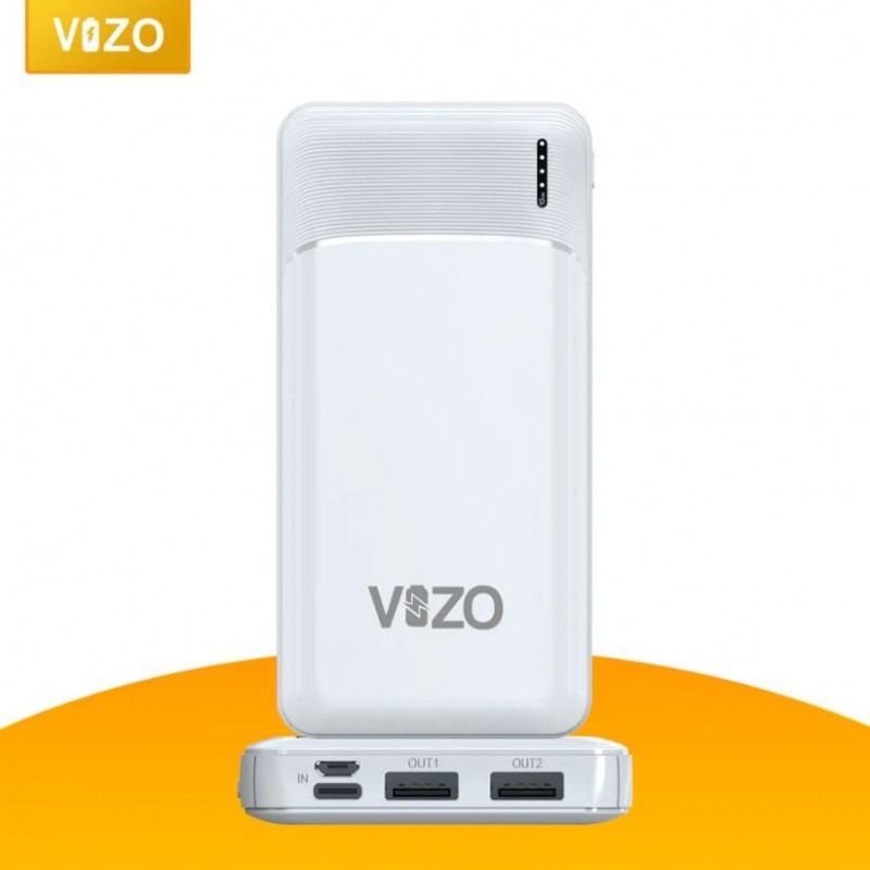 VHT-12 10,000mAh Power Bank with Built-in Cables