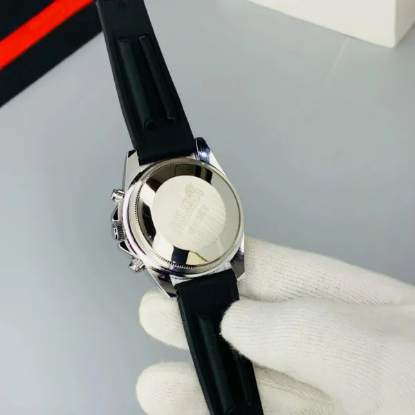 Rolex Oyster Perpetual Luxury Watch with Rubber Strap