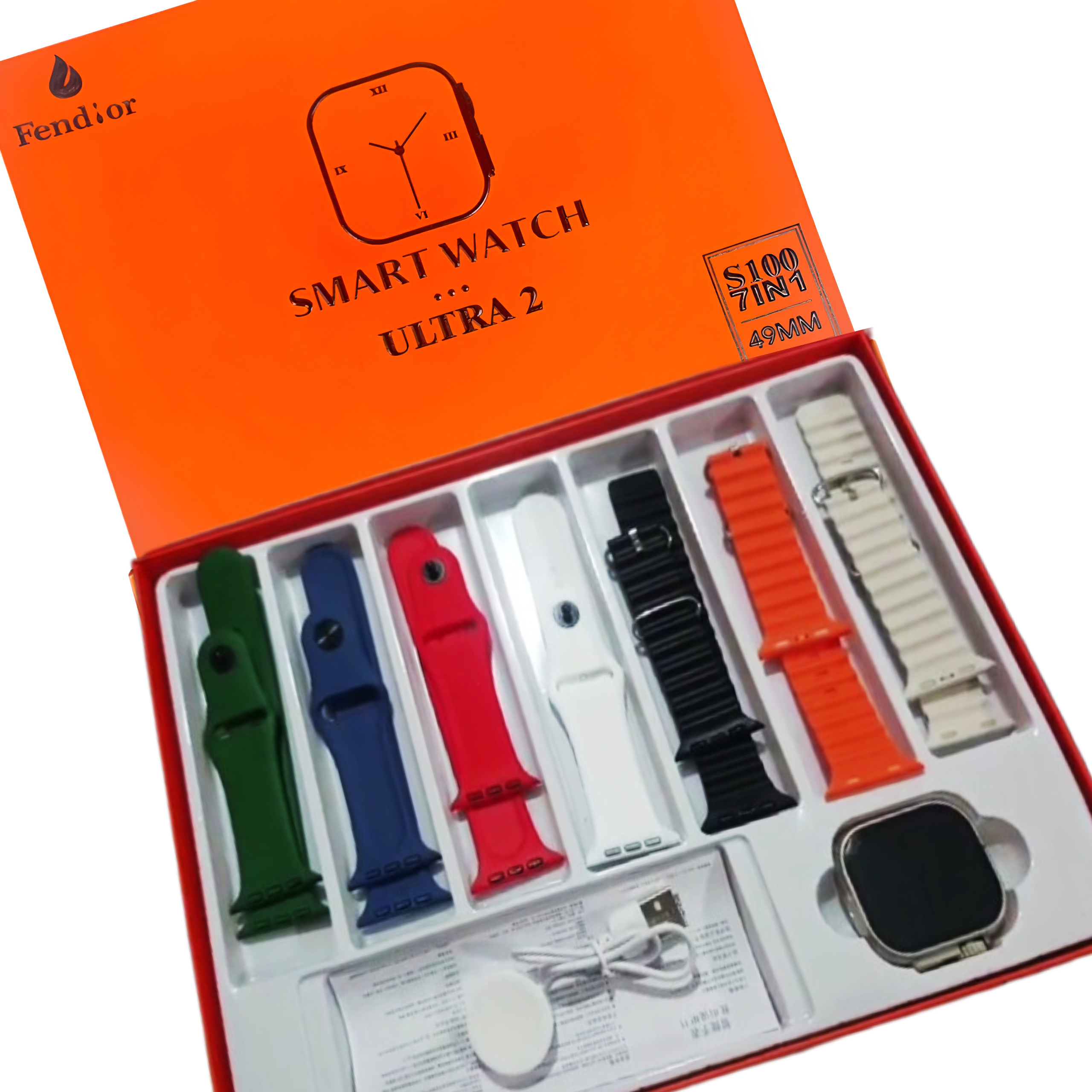Ultra 2 Smart Watch with 2.1" HD Display & Bluetooth Calling